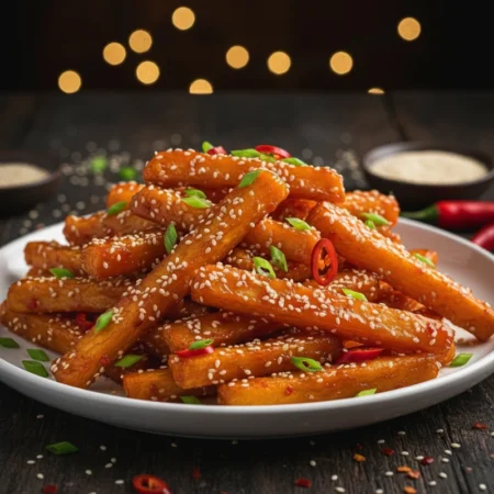 Honey Chilli Potato