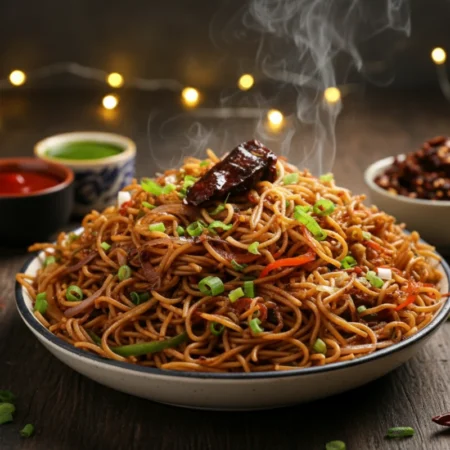 Veg Chilli Garlic Noodles