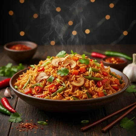 Veg Chilli Garlic Rice