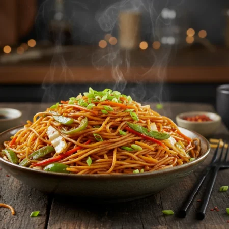 Veg Hakka Noodles
