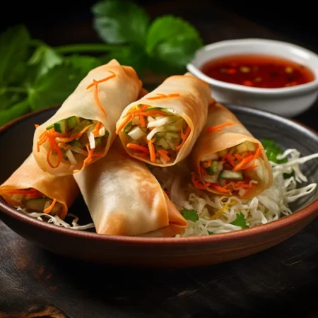 Veg. Noodles Spring Roll