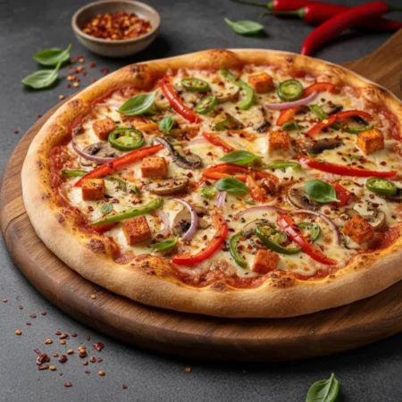 Veg. Spicy Pizza